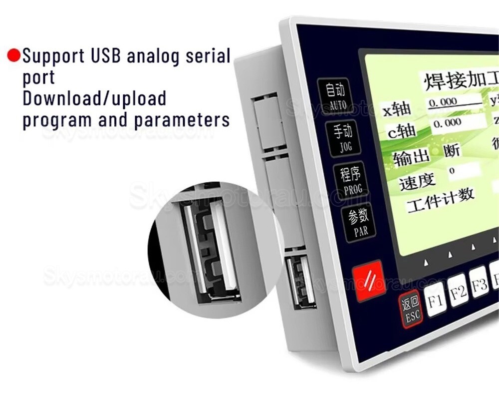 2/3/4 Axis CNC Motion Controller TC5521V/TC5531V/TC5541V Programmable Servo/Stepper Motor Controller